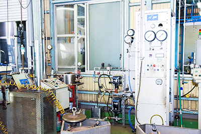 耐圧検査ライン（Max.150MPa）