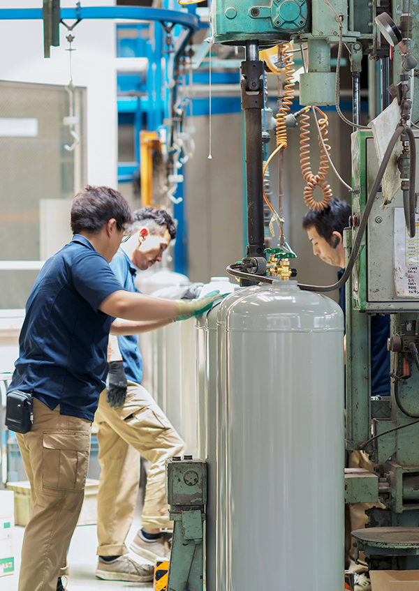 LPガス容器再検査