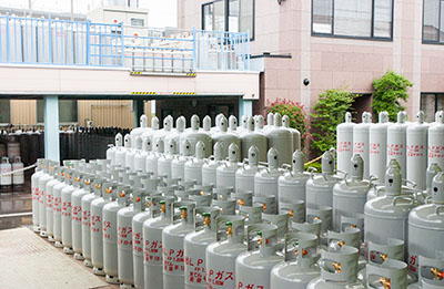 出荷を待つ完成品